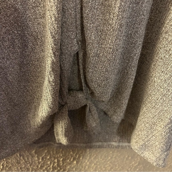 Cato NWT Front Tie Waffle Knit Colorblock Top Size 18/20W Business Casual - Picture 9 of 10